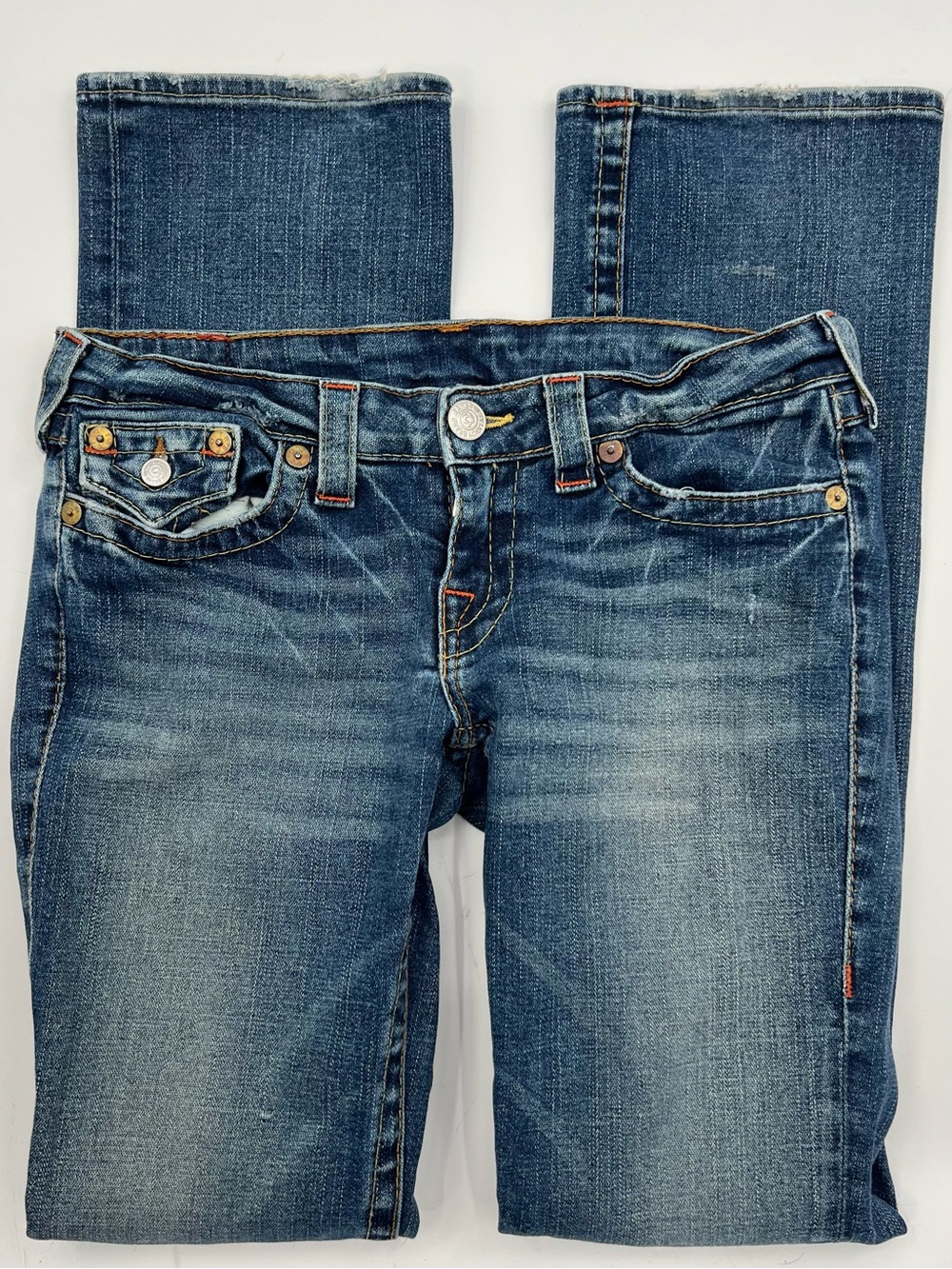 J138 True Religion Billy Super T Jeans Blue Bootcut